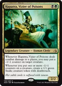 MTG - HAPATRA, VIZIER OF POISONS - Amonkhet (R) - Bild 1 von 1