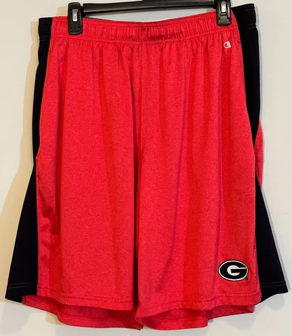 Georgia Bulldogs Men's Size 2XL Basketball Shorts Embroidered Logo UGA Champion Cover