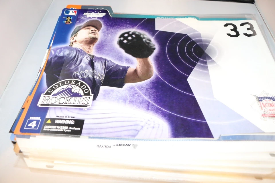 McFarlane Backing Poster Larry Walker #33 Colorado Rockies - Image 1 of 1