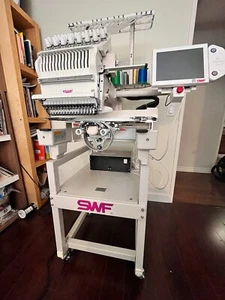 SWF 15 Needles, Single head, used commercial embroidery machine - Picture 1 of 8