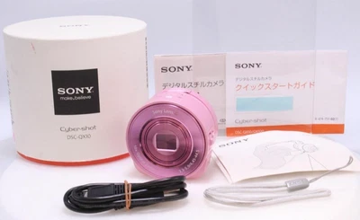 Sony Cyber-shot DSC-QX10 Lens 10× Pink Digital Camer Wi-Fi F3.3～F5.9 25mm～250mm - Image 1 of 4