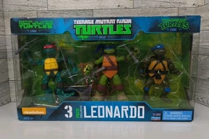 Paquete de 3 compañeros de juego Teenage Mutant Ninja Turtles Leonardo - Imagen 1 de 5