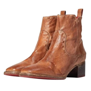 Bed Stu Womens Merryli Boots US 7.5 EU 37.5 Tan Rustic Leather NWOB - Picture 1 of 12