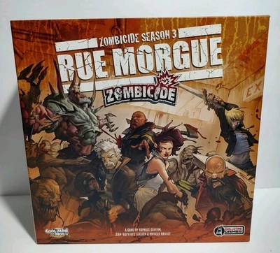 Mint Zombicide  Rue Morgue Season 3 Boardgame CMON Guillotine 100% Complete  - Image 1 of 4