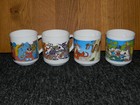 4x Disney Smarties Tasse • Sammeltassen • Duck Tales • Dschungelbuch • Zirkus •