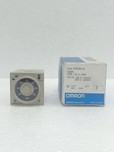 OMRON H3CR-A MODULO TIMER INDUSTRIALE 24V AC/DC ANALOGICO MULTIFUNZIONE NOS FASTSHIP - Foto 1 di 11