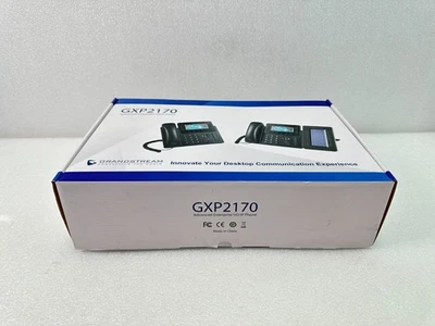NEW OPEN GRANDSTREAM GXP2170 12-LINE HD VoIP PHONE ONLY NO EXT FREE SHIPPING 🚚 - Image 1 of 4