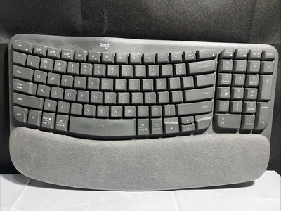 Logitech Wave Keys MK670 Combo, Wireless Ergonomic Keyboard No Mouse  - Graphite - Image 1 of 4