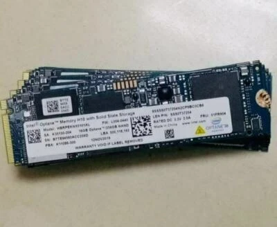 Intel 256GB M.2 SSD Memory H10 SERIES 16G+256G NVME Solid State Drive Optane - Image 1 of 2