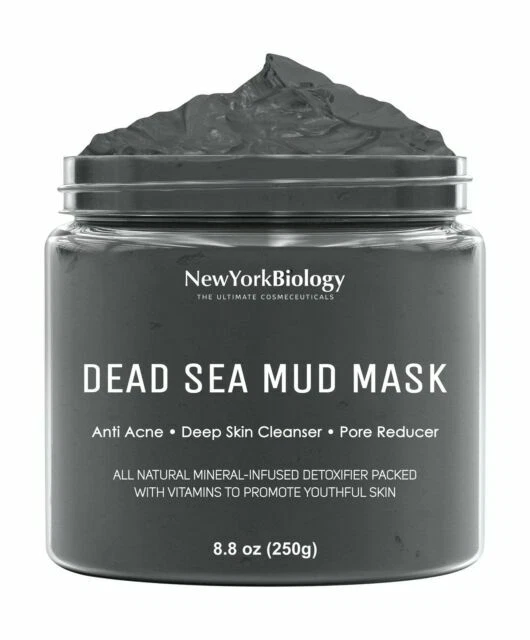New York Biology Dead Sea Mud Mask for Face and Body 8.8oz
