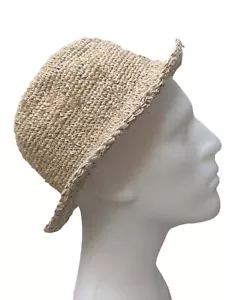 Hanf Festival Eimer Hut versteckt sichere Tasche Sommer Hippie Boho Sonne Nepal Reisen - Bild 1 von 12