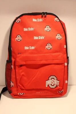 Рюкзак с повторяющимся логотипом FOCO Ohio State Buckeyes новый - Изображение 1 из 2