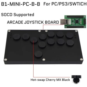 Fightbox B1-Mini All Button Leverless Arcade Game Controller For PC/PS/Switch - Picture 1 of 43