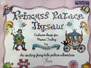 Phoenix Trading Mädchen Prinzessin Palast Karton Puzzle 150 Teile Alter 5-10 - Bild 1 von 6