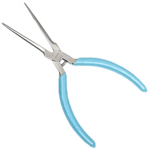 Xcelite 6" Long Needle Nose Plier Cushion Grip Handle, Serrated Jaws NN7776VN - Picture 1 of 6