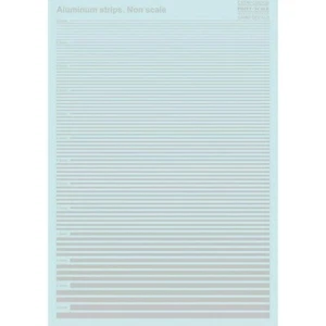 Print Scale 039-camo Decal airplane Non scale Aluminum strips Waterslide decals - Picture 1 of 12