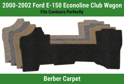 Lloyd Berber Front Row Carpet Mat for 2000-2002 Ford E-150 Econoline Club Wagon  - Image 1 of 4