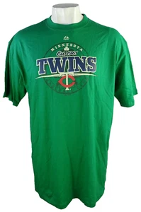 Minnesota Twins MLB Majestic Men's Big & Tall T-Shirt - Picture 1 of 7