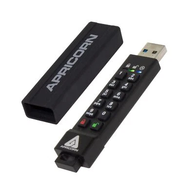 Apricorn 32GB Aegis Secure Key 3Z 256-bit AES XTS Hardware Encrypted FIPS 140... - Image 1 of 4