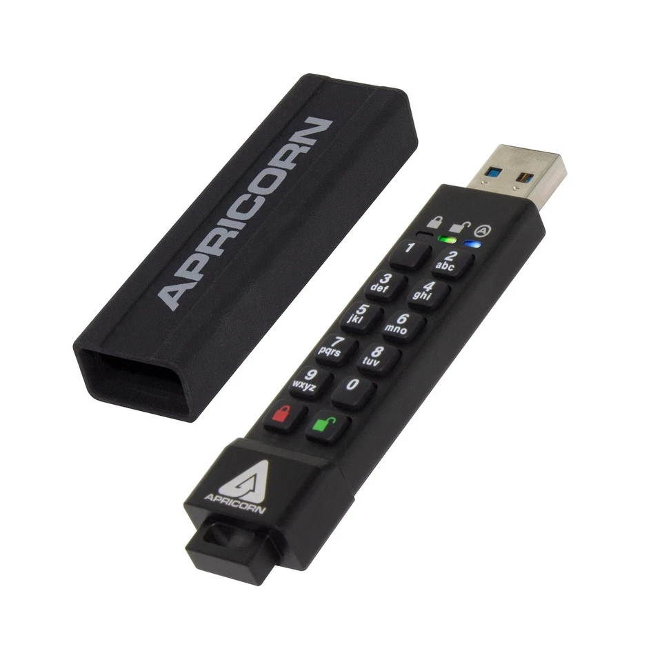Apricorn 32GB Aegis Secure Key 3Z 256-bit AES XTS Hardware Encrypted FIPS 140... - Image 1 of 4