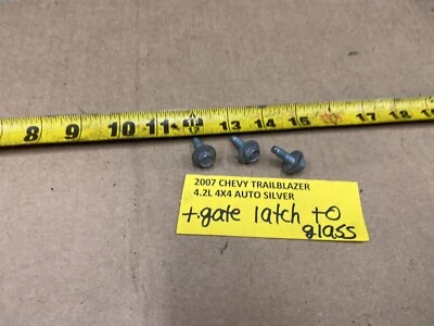 02-09 Trailblazer подъема ворота стекла защелки болты набор из 3 - Изображение 1 из 4