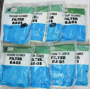 8 X Packs DVC Brand Disposable Vacuum Cleaner Bags Fit U-8 Up Rights Made In USA - Picture 1 of 3