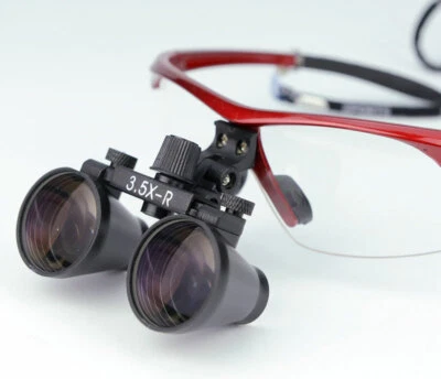 2.5X 3.5X Lupa Dental Binocular Lupa Odontología Operación Quirúrgica Lupa Foto 1 de 4