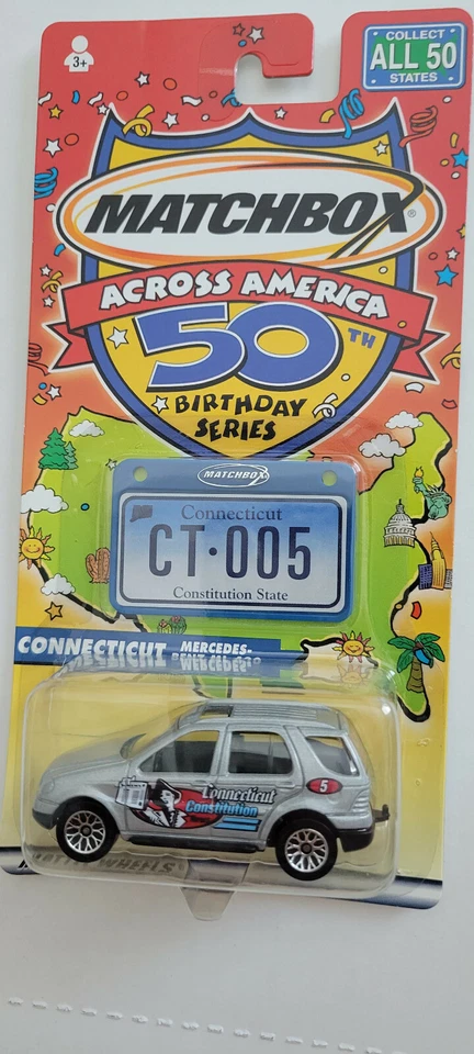 Matchbox Across America 50th Birthday Series Connecticut Mercedes Benz ML430 - Image 1 of 1