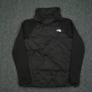 The North Face Jacket Womens Small Black Canyonlands Hybrid Pullover Primaloft - Picture 1 of 11