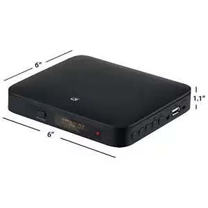 GPX 6" Mini DVD Player with HDMI Cable, Black, DH122B Free Shipping - Picture 1 of 12
