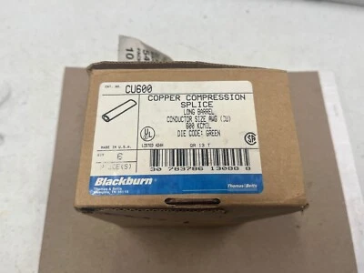 Blackburn CU600 Long Barrel Copper Compression Splice - Image 1 of 4