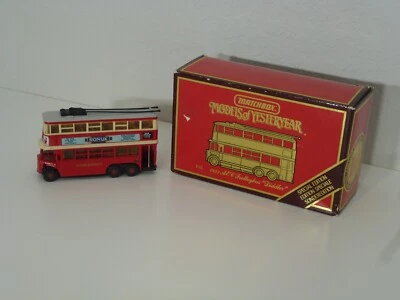 Matchbox Models of Yesteryear 1931 AEC TROLLEYBUS "DIDDLER" Special Edition Y-10 - Image 1 of 4