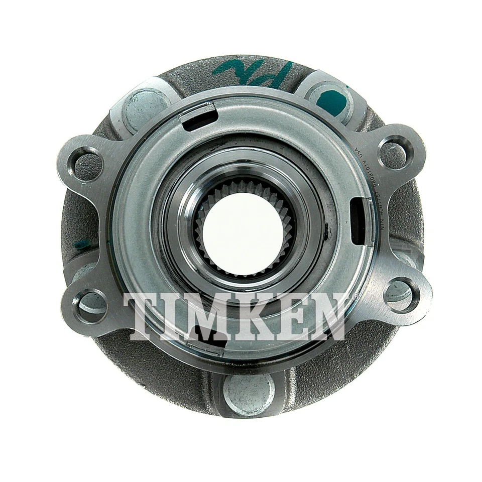 Conjunto de cojinete de rueda y buje delantero Timken para Nissan Murano AWD 2009-2012 Foto 1 de 4