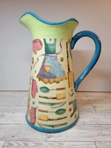 Certified International Lori Siebert Kitchen Whimsy Large Pitcher Hobby Lobby T4 - Picture 1 of 8