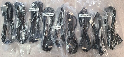 Serial Port Cable DB-9 Female to RJ-45 Male - New - Image 1 of 3