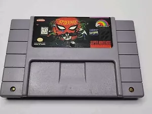 Spider-Man Super Nintendo SNES Game Cartridge Only Vintage Nintendo - Picture 1 of 16