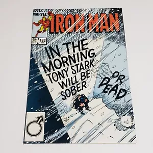 Iron Man # 182 Marvel Comics 1984 Tony Stark Sober? Combined Shipping - Picture 1 of 2