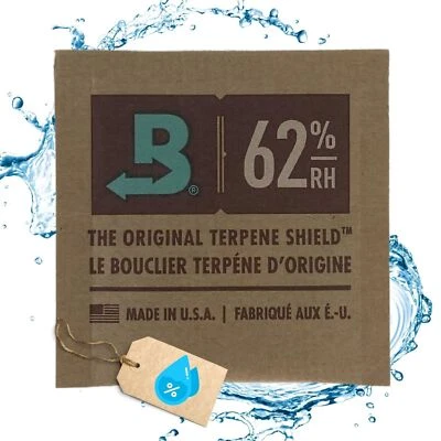 BOVEDA | Hydro Pack 62% | Größe 4 Aufbewahrung Cannabis Luftfeuchtigkeit Regler - Bild 1 von 4