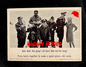 1965 Fleer Hogan’s Heroes #57 Very Nice Condition