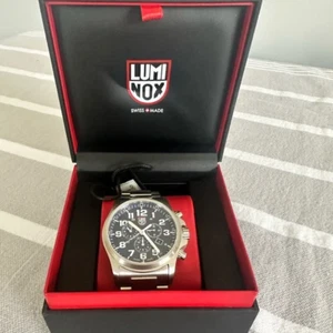 LUMINOX Atacama Field Chronograph SS Alarm Men's Watch New with tags + box - Picture 1 of 5
