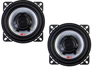 VIBE Pulse4-V4 4" 2 Way Coaxial 240W 10cm 100mm Car Van Shelf Door Speakers Pair - Image 1 of 4