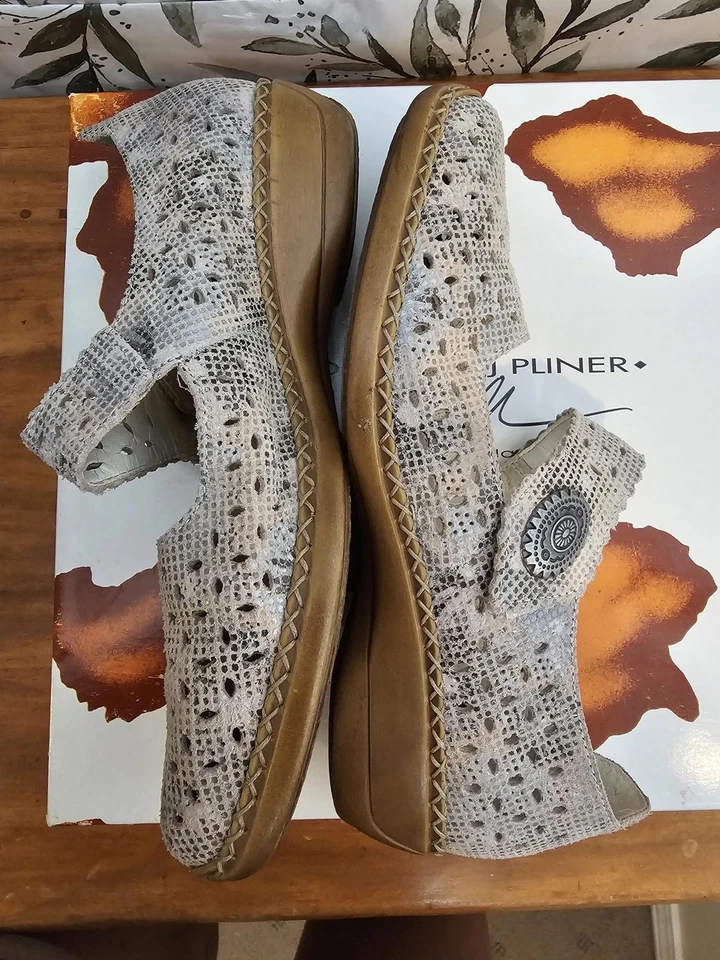 Zapatos Rieker plateados para mujer talla 36 antiestrés Foto 1 de 4