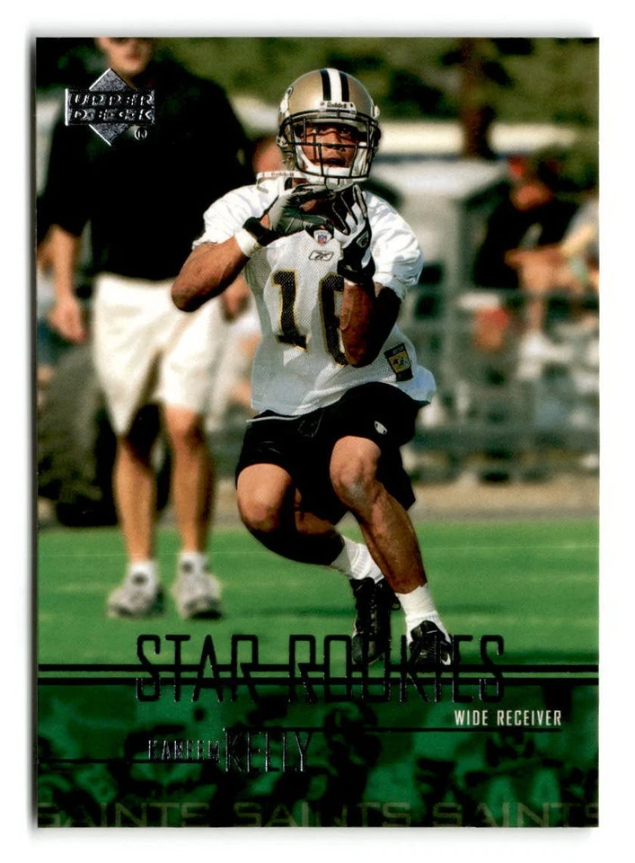 2003 Kareem Kelly Upper Deck Rookie - New Orleans Saints - Image 1 of 2