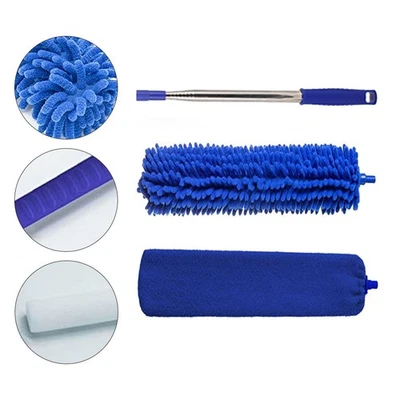 Telescopic Duster Extendable Microfiber Cleaning Tool for High Ceilings - Image 1 of 4