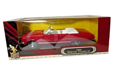 Road Signature 1/18 1966 Mercury Cyclone GT Convertible 66 Red 2001 Yat Ming - Image 1 of 4