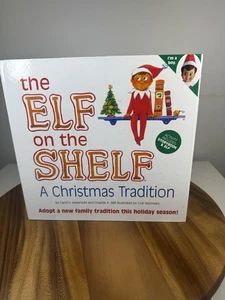 The Elf on the Shelf A Christmas Tradition Book 2005 Blue Eyes w/ Elf - Bild 1 von 10