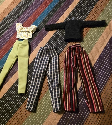 Trajes de Barbie mezclar y combinar pantalones y pantalones cantidad 5 Foto 1 de 4