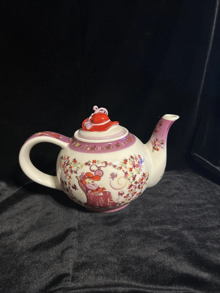 Vintage Cardew Design 2004 Paul Cardew Teapot Red Hat Society Licensed Product - Image 1 of 4
