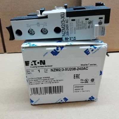 Eaton MOELLER NZM2/3-XU208-240A 1PC New NZM2/3XU208240AC In Box - Image 1 of 2