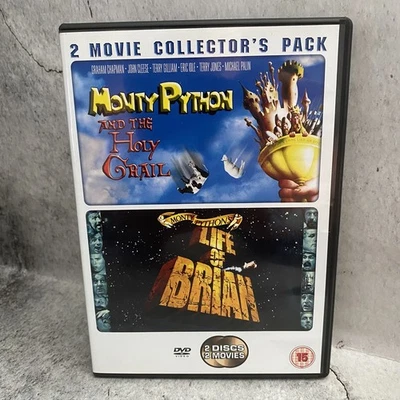 The Life of Brian - Monty Python and the Holy Grail DVD 2 Movie Collector Pack - Image 1 of 3